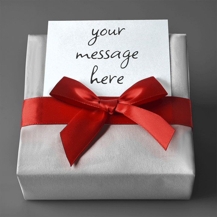 Gift Wrap with Personalized Message - faithbook Jewelry