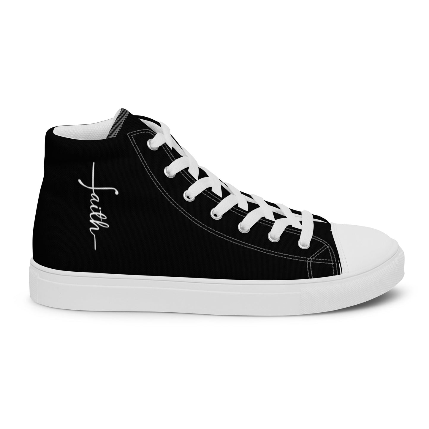 High Top Canvas Shoe for WOMEN - faithbook